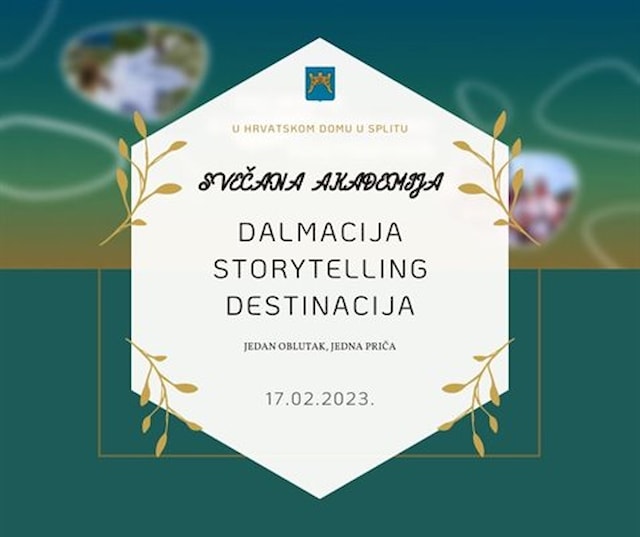 Svečana akademija Dalmacija storytelling - Jedan oblutak, jedna priča